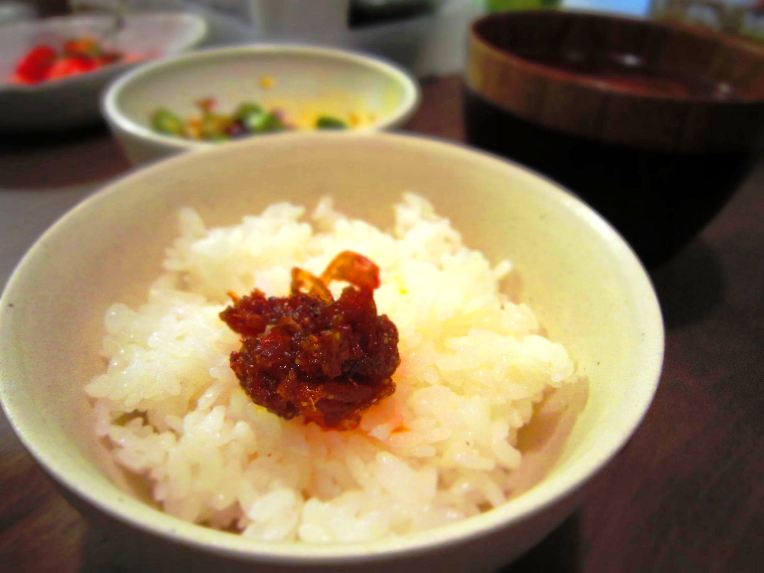 激辛 食べる蜂蜜豆板醤
