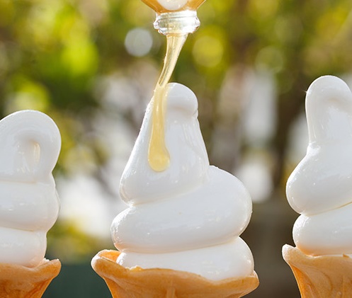 はちみつソフトクリーム