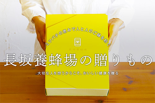 長坂養蜂場の贈りもの はちみつギフト