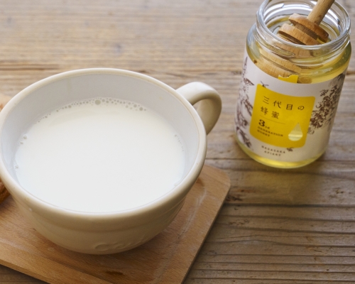 三代目の蜂蜜おすすめアレンジ「はちみつホットミルク」