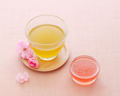 八重桜のはちみつ漬 430gボトルタイプ