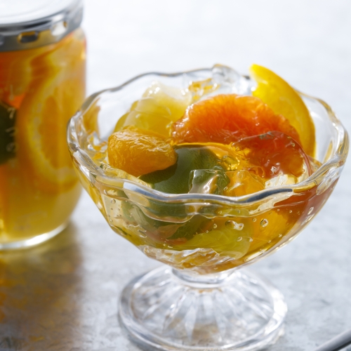 はちみつジュレと7つの果実のコンポート 360g