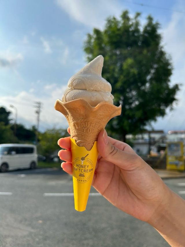 \【三ヶ日本店限定】はちみつモカソフト販売中✨✨/

みなさま、こんにちは😊
まだ6月ではありますが、じりじりとした暑さを感じる季節になってきましたね🌻

そんなときは身体が冷たいものを欲しますよね🧊
そこで今回は限定テイクアウトメニューのご紹介です💁‍♀️

三ヶ日本店では現在「はちみつモカソフト」を販売しております🍦💕
このモカソフト、以前実施した「ソフトクリーム総選挙」でなんと第1位を獲得したお客様に大人気のフレーバーなんです🎖️

エスプレッソのほろ苦さとはちみつの甘さをお楽しみいただけるソフトクリームです✨
エスプレッソははちみつと相性のいいコーヒー豆を厳選しております☕️
さらに上から「二代目の蜂蜜」で追いはちみつをして仕上げています🍯

7/31(金)までの限定となっております！
総選挙第1位の味をぜひお楽しみください🥰

今日もぬくもりある素敵な1日になりますように。
BEE HAPPY💫

- - - - - - - - - - - - - - - - - - - - -

🏡 長坂養蜂場 三ヶ日本店 @nagasaka_apiary
📍 静岡県浜松市浜名区三ヶ日町下尾奈97-1
🈺 午前9：30～午後5：00
📆 毎週水曜・第2火曜定休
🅿️ 無料80台分あり

▶︎プロフィールのリンクからお買いものできます♪
→@nagasaka_apiary

- - - - - - - - - - - - - - - - - - - - -
・
・
#長坂養蜂場 #浜松 #スイーツ #はちみつ #ソフトクリーム